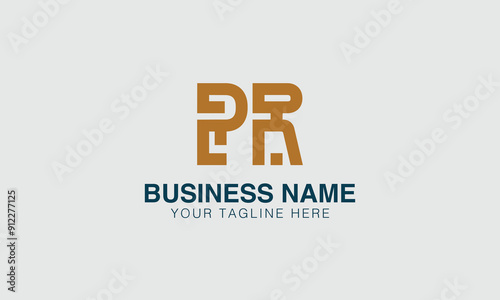 PR P pr initial logo | initial based abstract modern minimal creative logo, vector template image. luxury logotype logo, real estate homie logo. typography logo. initials logo