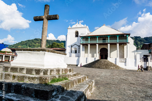 Church of Santiago Apóstol, 1547, Santiago Atitlan, Sololá department, Guatemala, Central America photo