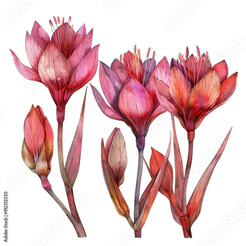 Gymea Lily    Clean and Crisp PNG Photo Bundle