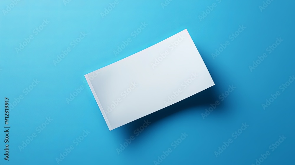 Isolated shot of a single, white ticket with rounded corners Isolated shot of a single, white ticket with rounded corners