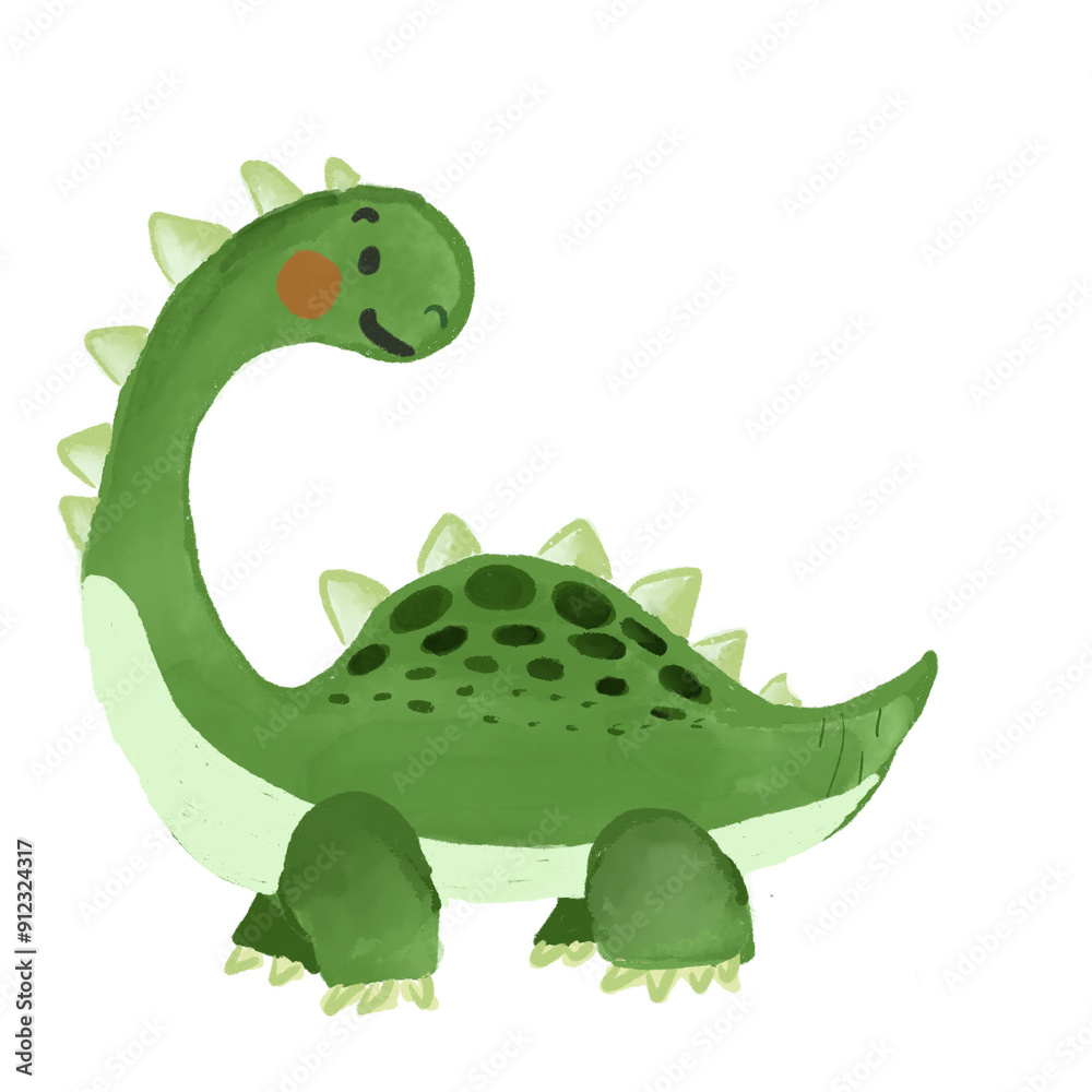 Obraz premium Cutie Dinosaur