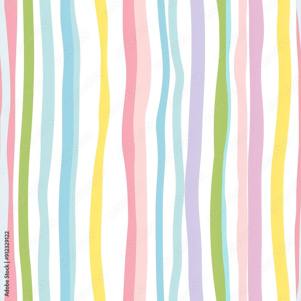 Seamless pattern of pastel rainbow stripes Seamless pattern of pastel rainbow stripes