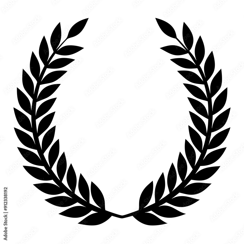 Wreath laurel wreath art vector illustration Wreath laurel wreath art vector illustration