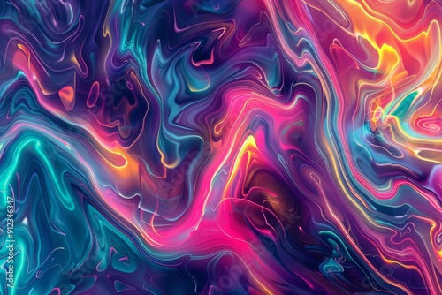 Psychedelic trippy texture pattern