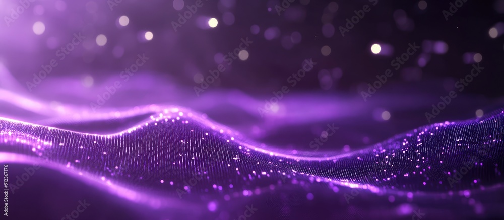 Abstract Violet Motion Background with Light Gradient Digital Technology Pattern Data Transfer Backdrop Featuring Blank Space Abstract Violet Motion Background with Light Gradient Digital Technology Pattern Data Transfer Backdrop Featuring Blank Space