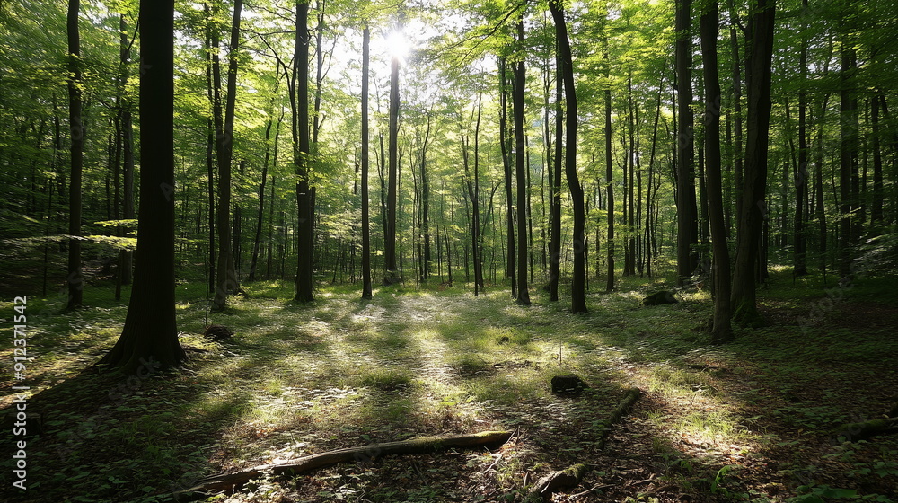 Obraz premium nature forest landscape