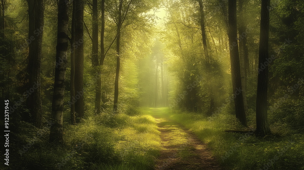 Obraz premium nature forest landscape