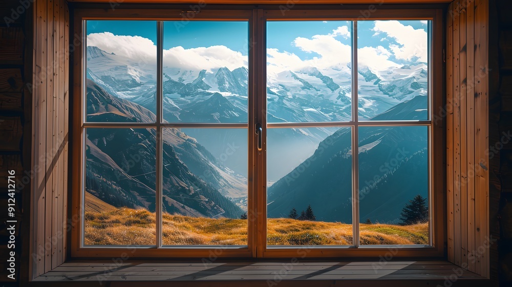 beautiful mountain view from inside the house beautiful mountain view from inside the house