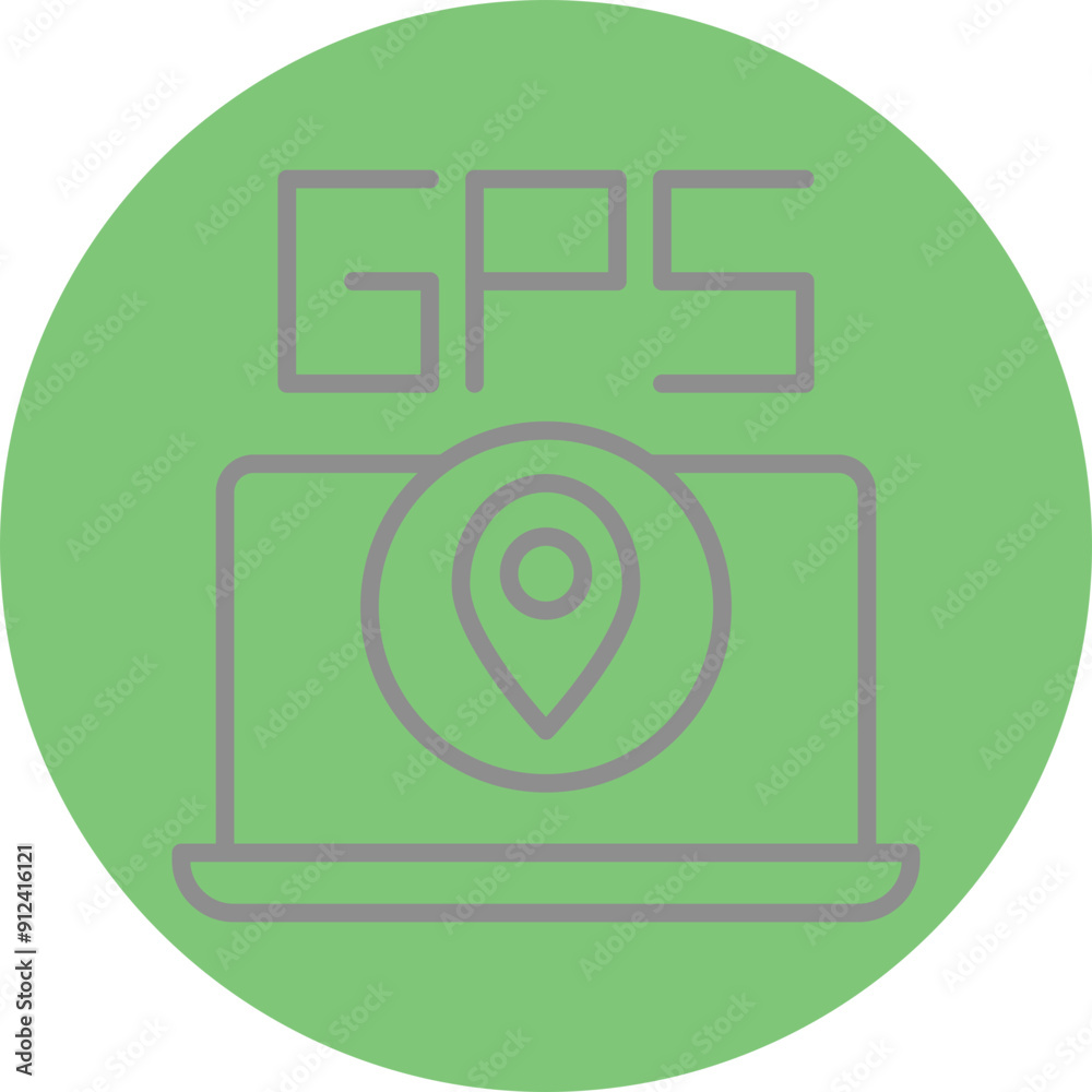 GPS Icon Design GPS Icon Design