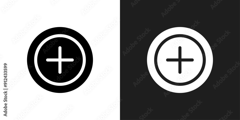 Add icon logo set vector Add icon logo set vector