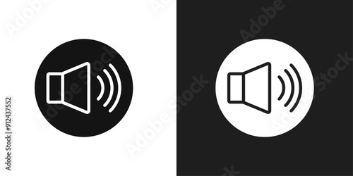 Volume icon logo set vector