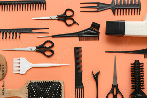 Composition with hairdressi...