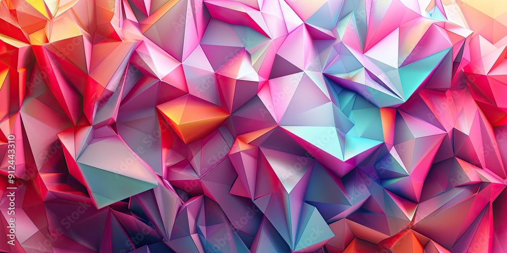 Abstract geometric pattern with vibrant colors. Abstract geometric pattern with vibrant colors.