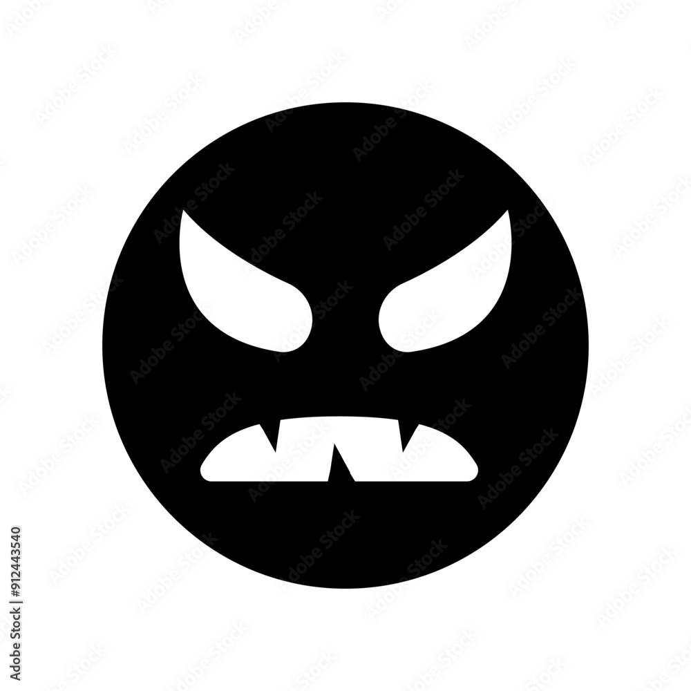 Halloween face icon vector. Scary face illustration sign. Funny Face symbol. Pumpkin face logo. Halloween face icon vector. Scary face illustration sign. Funny Face symbol. Pumpkin face logo.