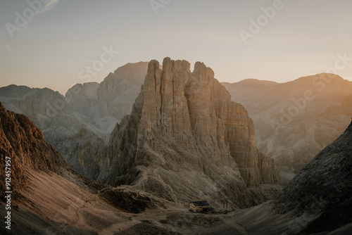 Vajolet towers in the Dolomites