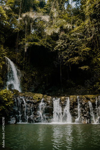 Waterfall in Bali Indonesia