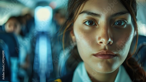 Close-up portrait of a youn...