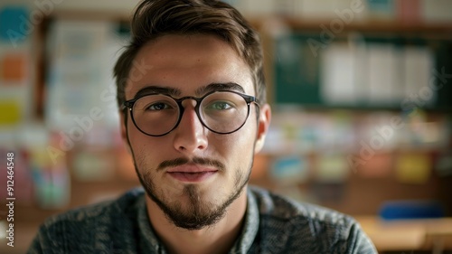 Close-up portrait of a youn...