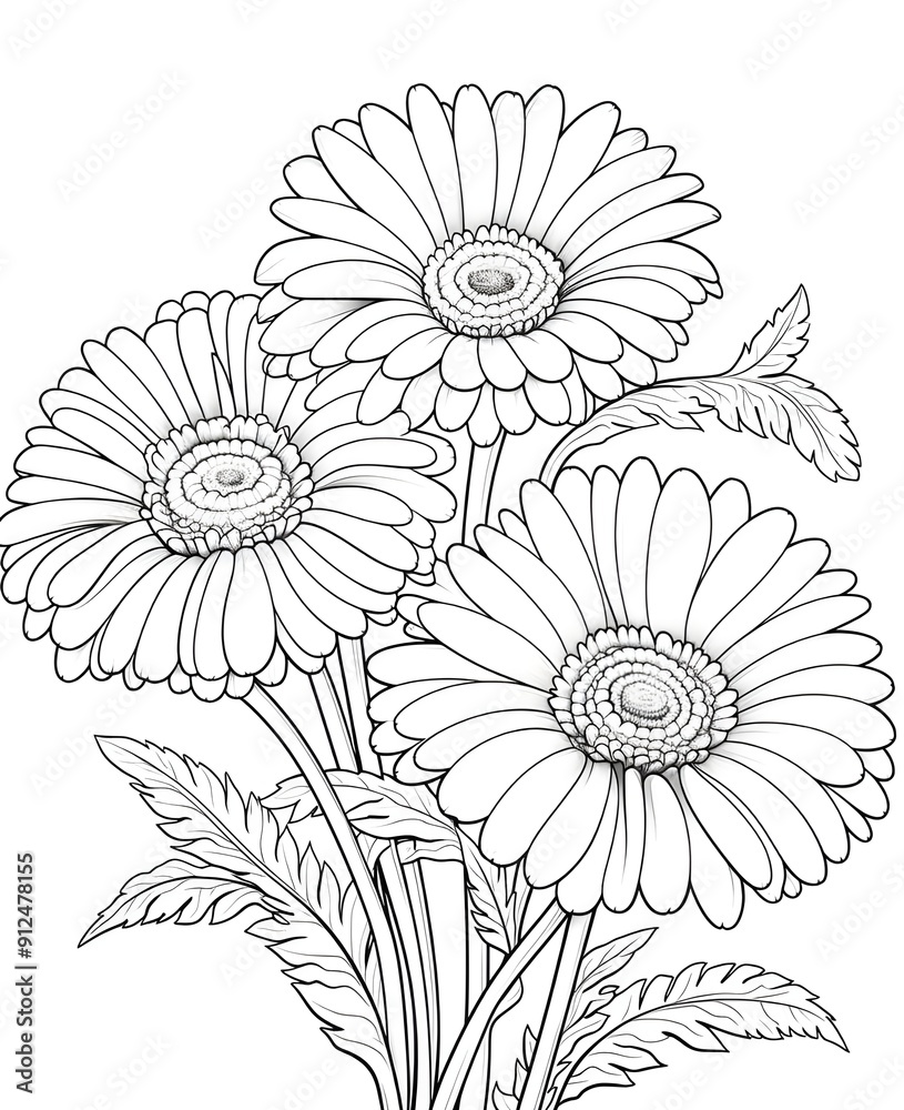 flower outline illustration coloring book page design, flower black and white line art drawing coloring book pages for children and adults,Line art garden flowers set. Botanical illustration flower outline illustration coloring book page design, flower black and white line art drawing coloring book pages for children and adults,Line art garden flowers set. Botanical illustration