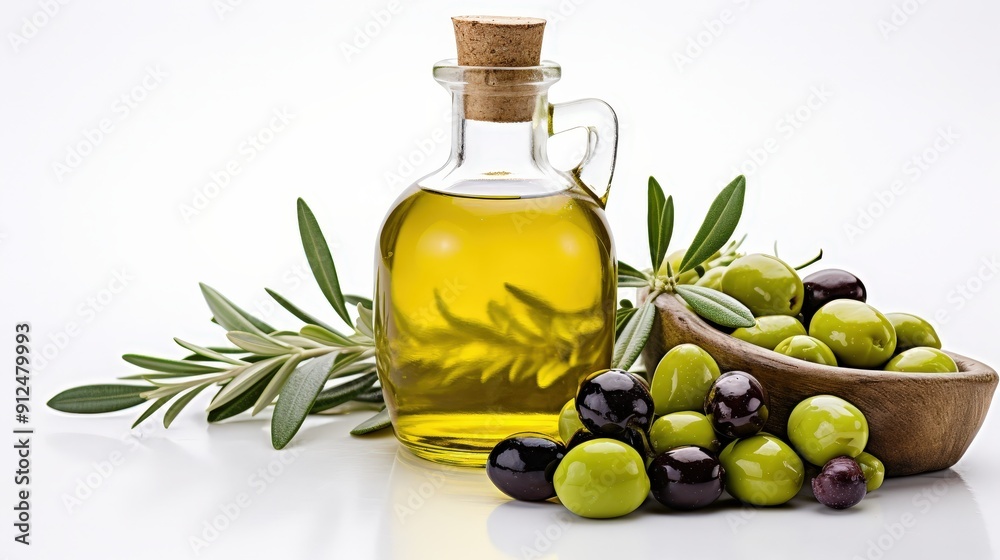 Olive Oil and Olives Still Life Olive Oil and Olives Still Life