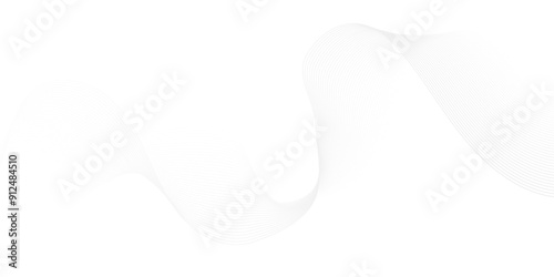 	
Modern white flowing wave lines and glowing moving lines. Futuristic technology and sound wave lines background. Vector Abstract white digital blend wave lines and technology background.