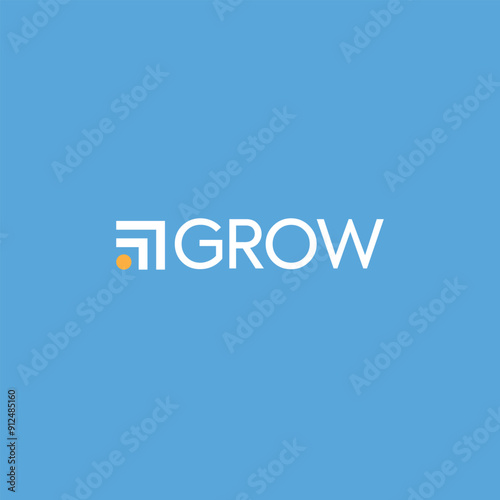 Financial Growth savings investment up arrow business success financial company logo investment firm logo