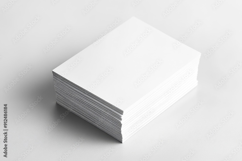 white business card mockup, blank with generative ai white business card mockup, blank with generative ai