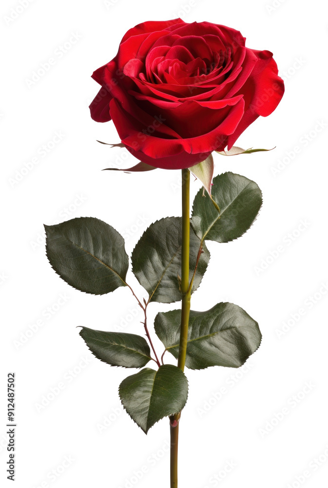 Naklejka premium PNG Flower plant rose inflorescence.