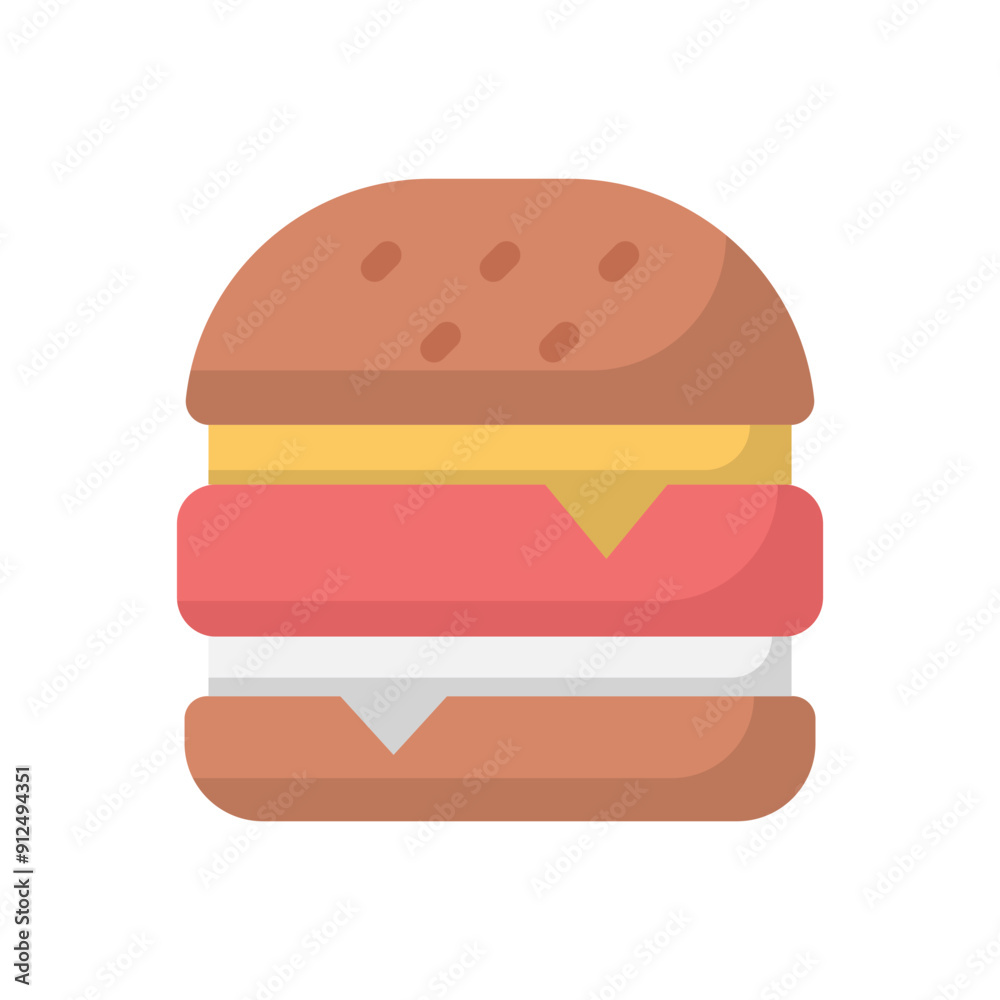  Burger vector icon
