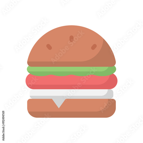  Burger vector icon