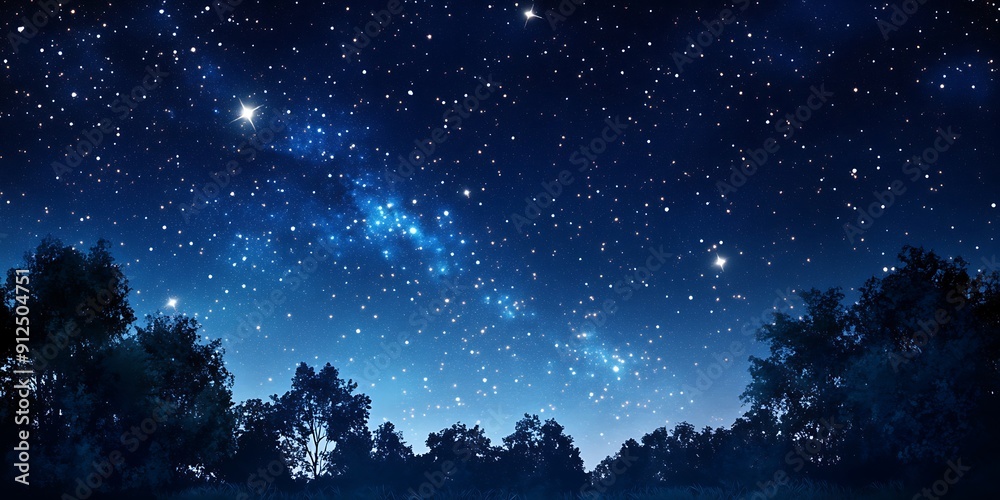 The stars clear night summer sky The stars clear night summer sky