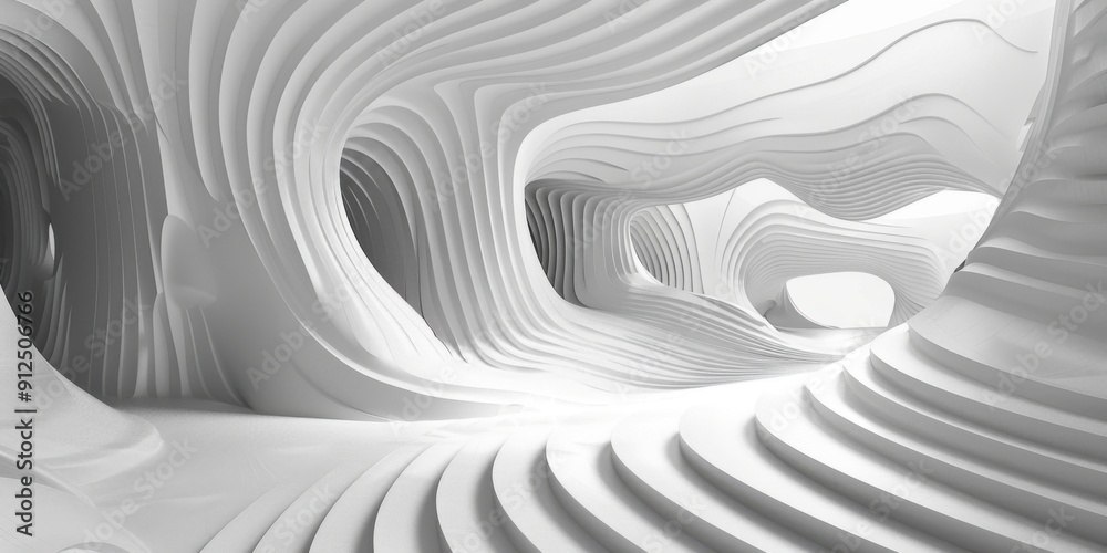 Abstract modern architecture Abstract modern architecture
