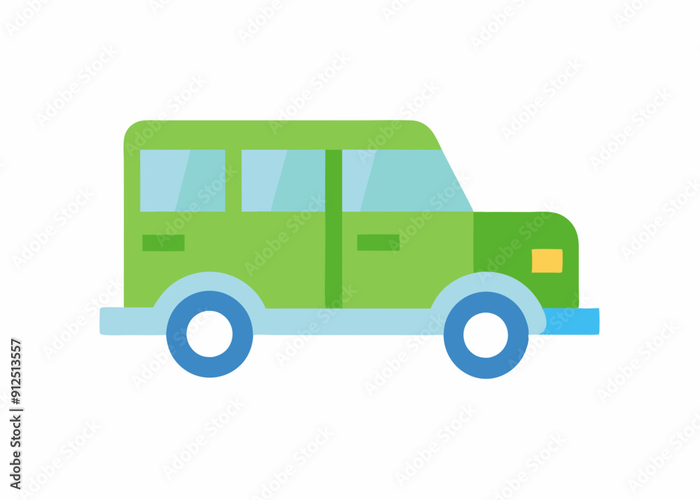 Simple SUV Icon - Vector Graphic Design Simple SUV Icon - Vector Graphic Design