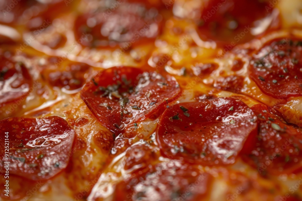 Close up of a pizza Close up of a pizza