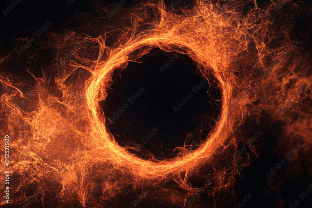 Gold glitter circle of light shine sparkles and golden spark particles in circle frame on black background. Christmas magic stars glow, firework confetti of glittery ring shimmer