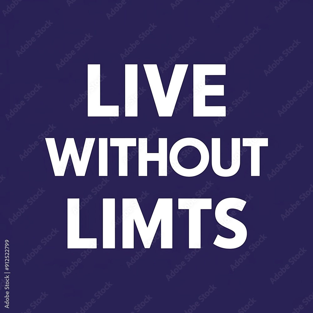 Live Without Limits colorful background and text (T-shirt Design Motivational Quote, Illustration ,Typography) Live Without Limits colorful background and text (T-shirt Design Motivational Quote, Illustration ,Typography)