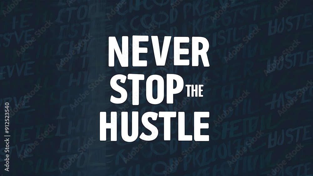 Never stop the hustle colorful background and text (T-shirt Design Motivational Quote, Illustration ,Typography) Never stop the hustle colorful background and text (T-shirt Design Motivational Quote, Illustration ,Typography)