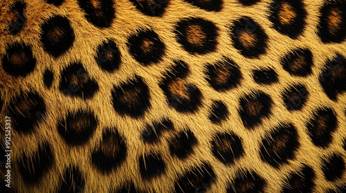 Leopard fur texture (real fur)