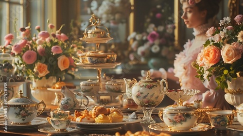 Bridgerton tea party