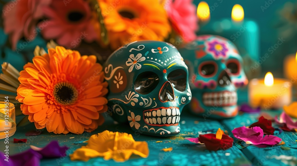 Day of the Dead decoration celebrates indigenous culture Day of the Dead decoration celebrates indigenous culture