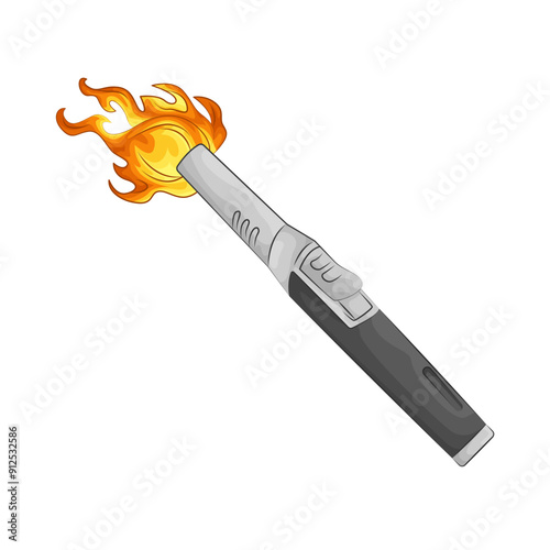 Illustration of electric gas lighter 