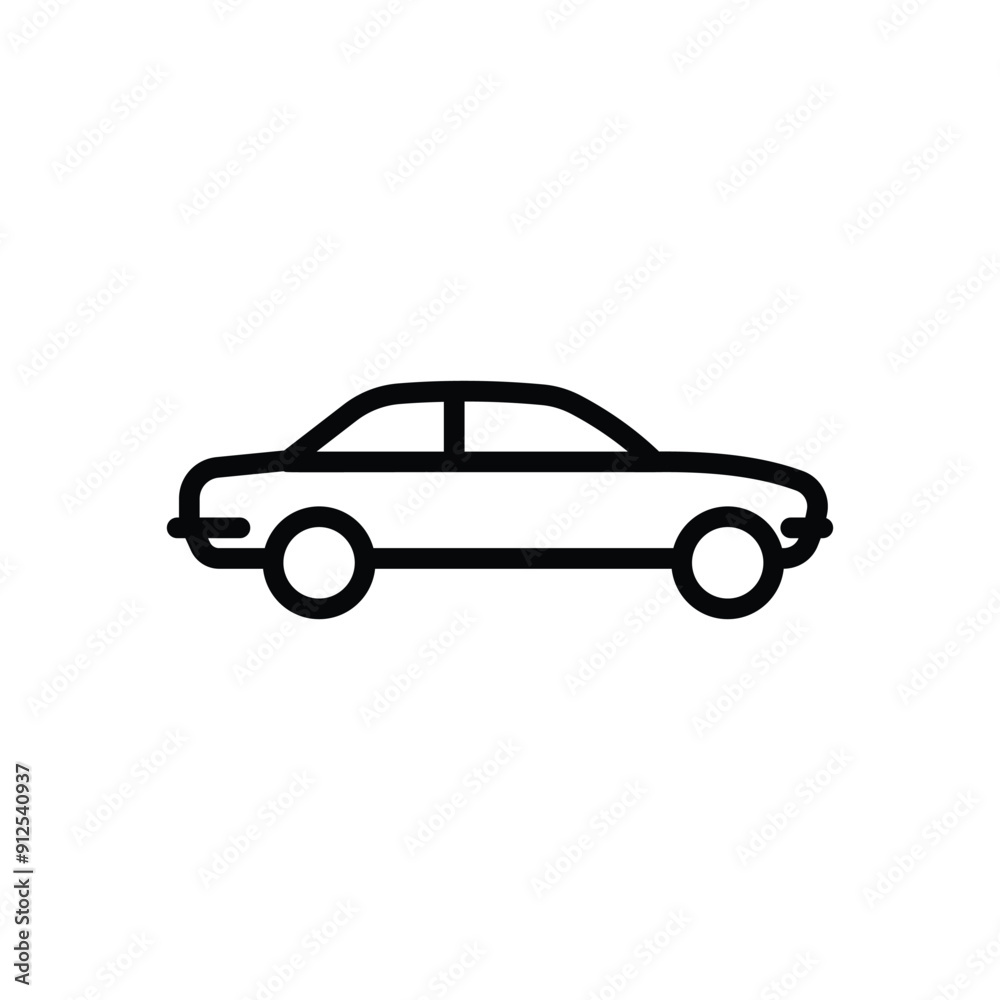 Fototapeta premium car vector icon