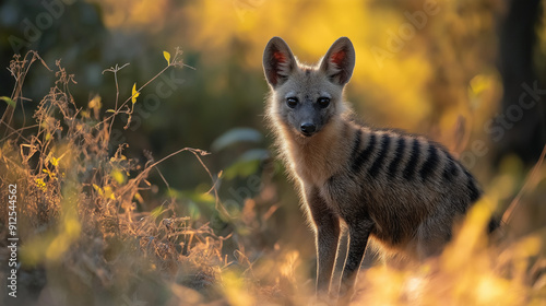 aardwolf an African native animal