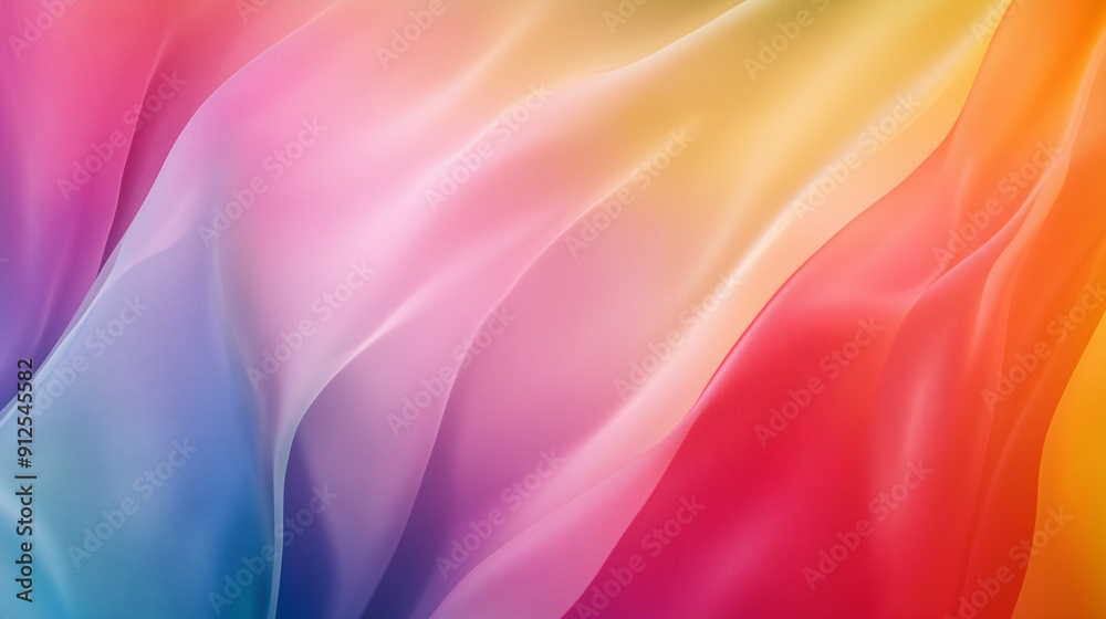 Obraz premium abstract colorful background with waves