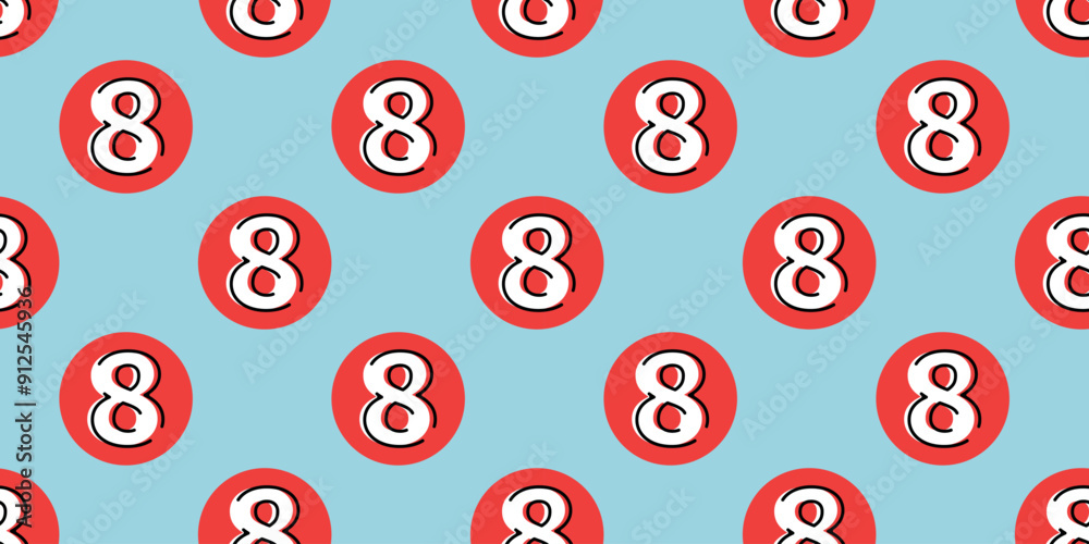 Number. the pattern. seamless pattern. a pattern of numbers. different numbers. on a colored background. seamless. beautiful. for textiles. on the background. vector. red numbers. Number. the pattern. seamless pattern. a pattern of numbers. different numbers. on a colored background. seamless. beautiful. for textiles. on the background. vector. red numbers.