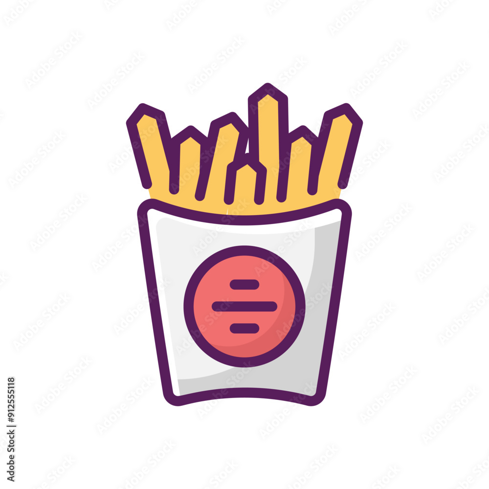fries vector icon fries vector icon