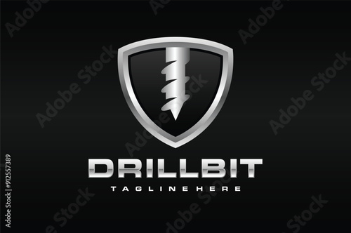 drill bit shield logo