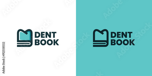 dental book education logo vector