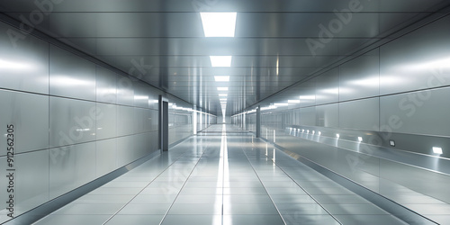 Modern underground passage background