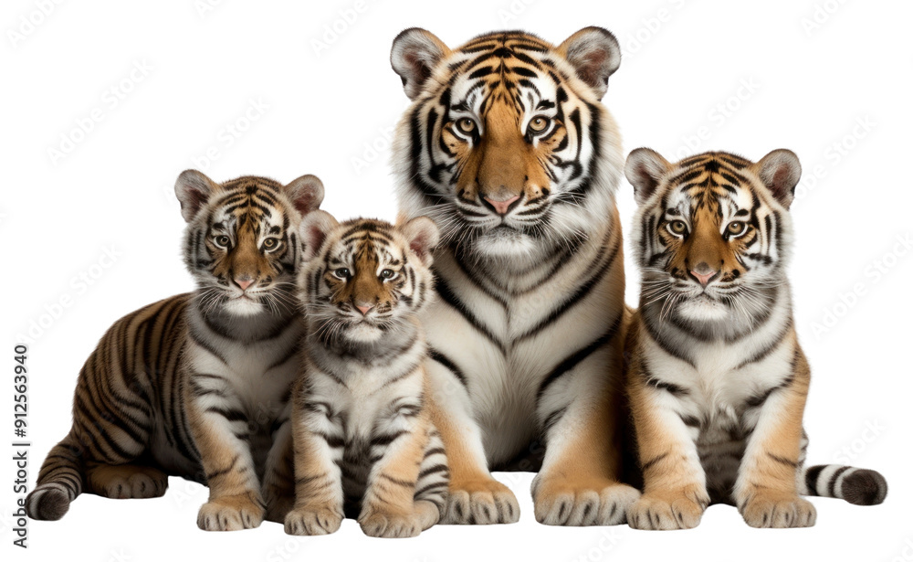 Obraz premium PNG Tiger wildlife animal mammal.
